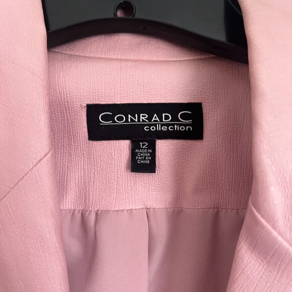 Pink Faux Leather Jacket - Picture 3 of 7